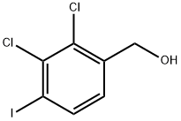 (2,3-dichloro-4-iodophenyl)methanol Struktur