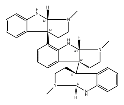 hodgkinsine, 18210-71-4, 結(jié)構(gòu)式