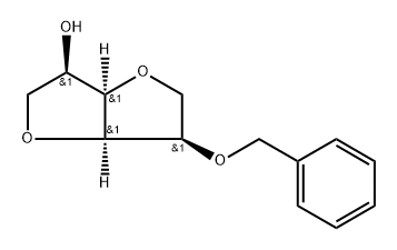 D-Mannitol, 1,4:3,6-dianhydro-2-O-(phenylmethyl)- Struktur