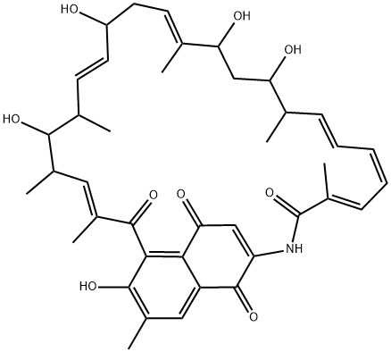 naphthomycinol Struktur