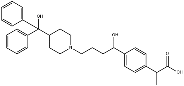 Fexofenadine EP Impurity F Struktur