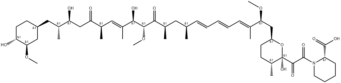 34-Hydroxy Sirolimus Struktur