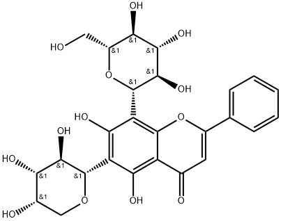 Chrysin 6-C-arabinoside 8-C-glucoside