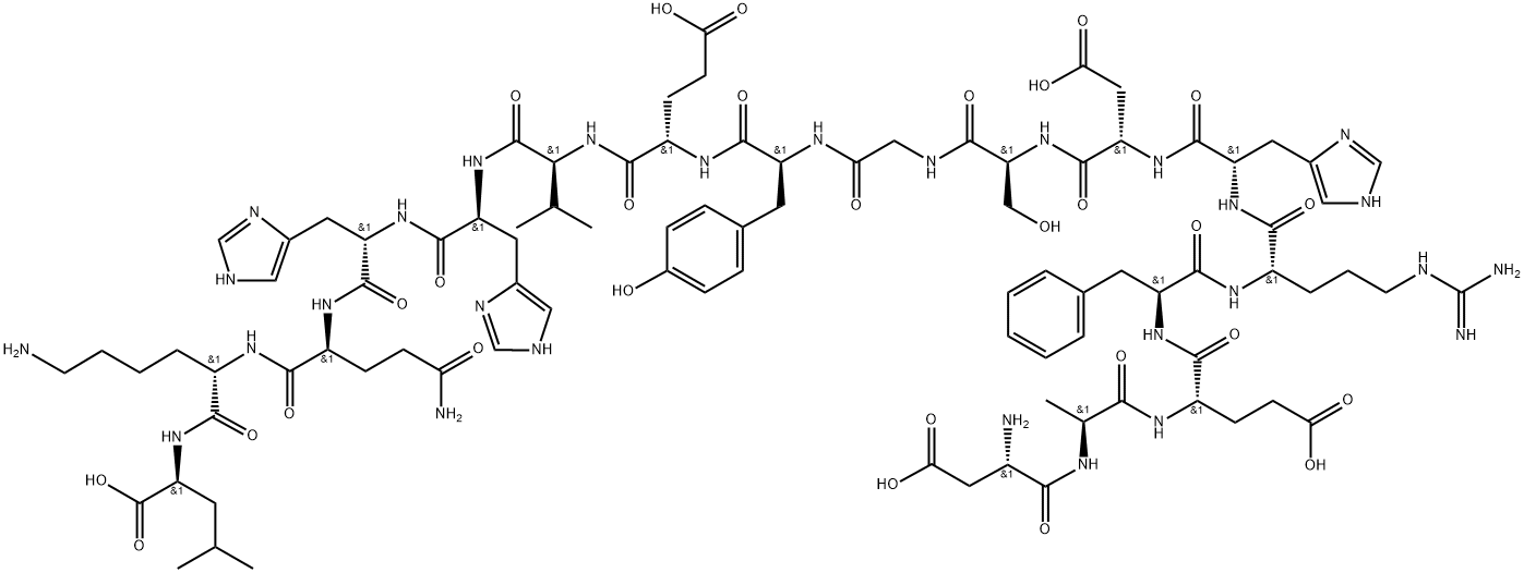 β-Amyloid (1-17) Struktur