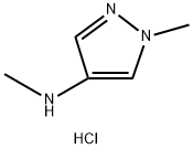 N,1-DIMETHYL-1H-PYRAZOL-4-AMINE DIHYDROCHLORIDE（WS202007） Struktur