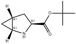 tert-butyl (1S,3R,5S)-2-azabicyclo[3.1.0]hexane-3-carboxylate Struktur