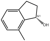 (S)-7-Methyl-1-Indanol Struktur