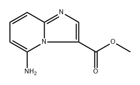 methyl 5-aminoimidazo[1,2-a]pyridine-3-carboxylate Struktur