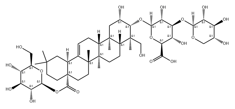 青葙苷L 結(jié)構(gòu)式