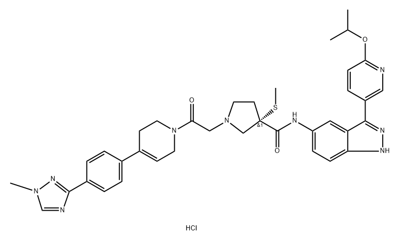 MK-8353 hydrochloride Struktur