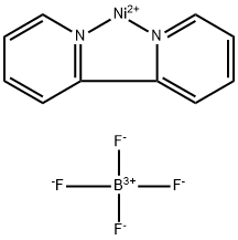 Nickel(2+), (2,2′-bipyridine-κN1,κN1′)-, DItetrafluoroborate Struktur