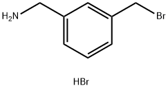 (3-(Bromomethyl)phenyl)methanamine hydrobromide Struktur