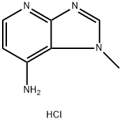 1-Methyl-1H-imidazo[4,5-b]pyridin-7-amine hydrochloride Struktur