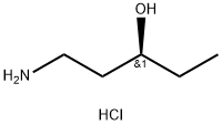 (S)-1-Aminopentan-3-ol hydrochloride Struktur