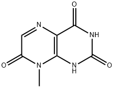 Luciopterin Struktur