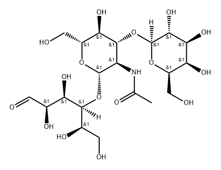 Lacto-N-triose I Struktur