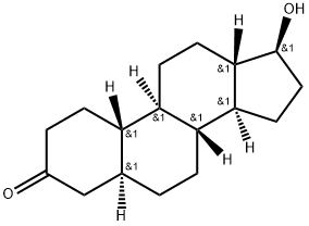 Gonan-3-one, 17-hydroxy-, (5α,17β)- (9CI) Struktur