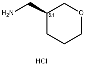 2H-Pyran-3-methanamine, tetrahydro-, hydrochloride (1:1), (3S)- Struktur