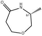 (R)-3-methyl-1,4-oxazepan-5-one Struktur