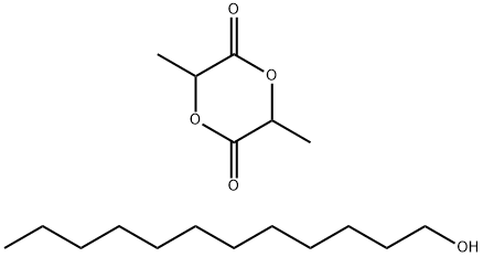 Resomer(R) R 202 S, Poly(D,L-lactide) ester terminated, Mw 10,000-18,000 Struktur