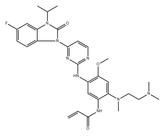 Mutated EGFR-IN-2 (compound 91) Structure