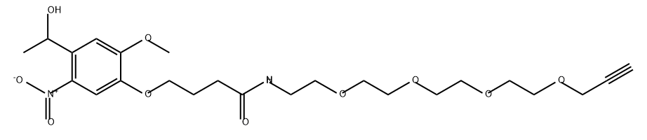 PC Alkyne-PEG4-OH Struktur