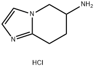 5H,6H,7H,8H-Imidazo[1,2-a]pyridin-6-amine hydrochloride Struktur