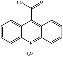 9-ACRIDINECARBOXYLIC ACID HYDRATE  97 Struktur