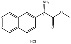 2-?Naphthaleneacetic acid，α-?amino-?， methyl ester Struktur