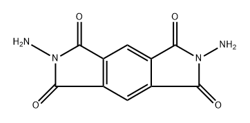 1,2,4,5-Benzenetetracarboxylic1,2:4,5-diimide,N,N'-diamino-(8CI) Struktur