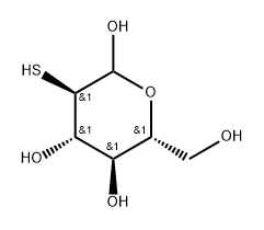 2-Thio-2-deoxy-D-glucose Struktur