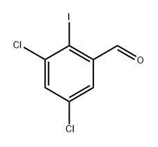 3,5-Dichloro-2-iodobenzaldehyde Struktur