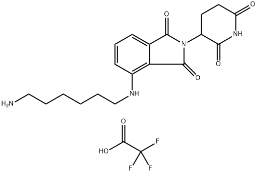 Thalidomide-NH-C6-NH2 TFA Struktur