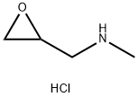 2-Oxiranemethanamine, N-methyl-, hydrochloride (1:1) Struktur