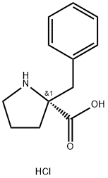 (R)-α-Benzyl-proline HCl Struktur