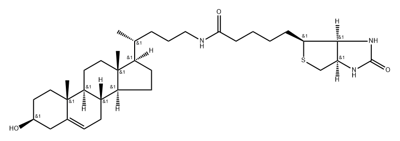 Cholesterol biotin probe for Smoothened Struktur