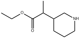 ethyl 2-(piperidin-3-yl)propanoate hydrochloride Struktur