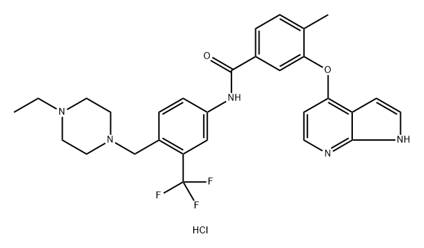 NG 25 trihydrochloride Struktur