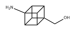 (1-Amino-cuban-4-yl)-methanol Struktur