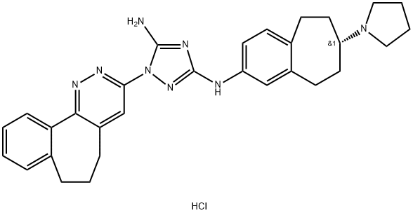 R 428 dihydrochloride Struktur