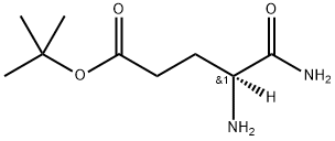 Pentanoic-4-d acid, 4,5-diamino-5-oxo-, 1,1-dimethylethyl ester, (4S)- Struktur