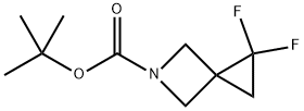 tert-butyl 1，1-difluoro-5-azaspiro[2.3]hexane-5-carboxylate Struktur