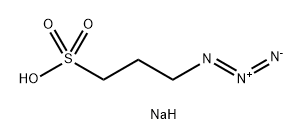 1-Propanesulfonic acid, 3-azido-, sodium salt (1:1) Struktur