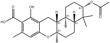 hongoquercin B Struktur