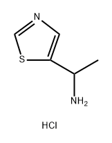 1-(1,3-thiazol-5-yl)ethan-1-amine dihydrochloride Struktur