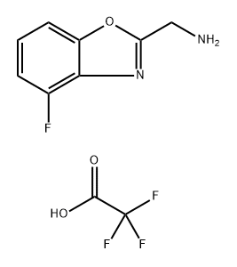 (4-fluoro-1,3-benzoxazol-2-yl)methanamine Struktur