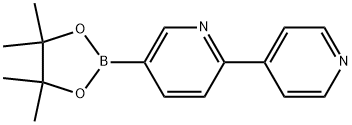 5-(4,4,5,5-Tetramethyl-1,3,2-dioxaborolan-2-yl)-2,4'-bipyridine Struktur