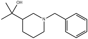 2-(1-benzylpiperidin-3-yl)propan-2-ol Struktur