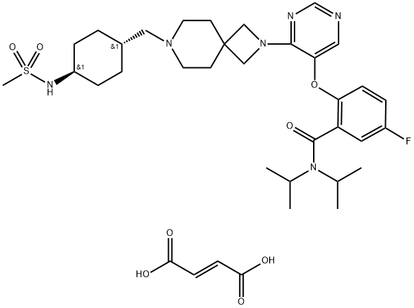 VTP50469 fumarate Struktur