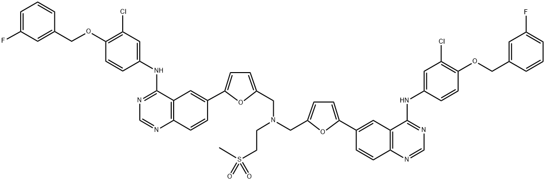 Lapatinib Impurity 4 Struktur